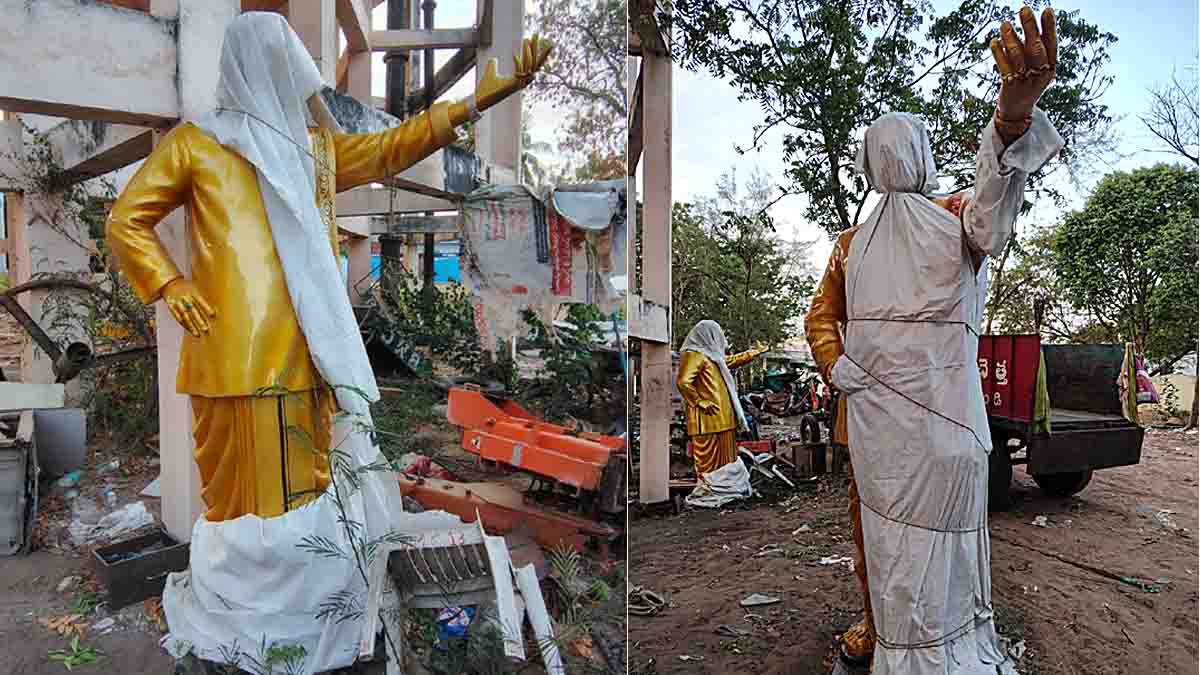అన్న విగ్ర‌హంపై అంత అలుసెందుకో...?