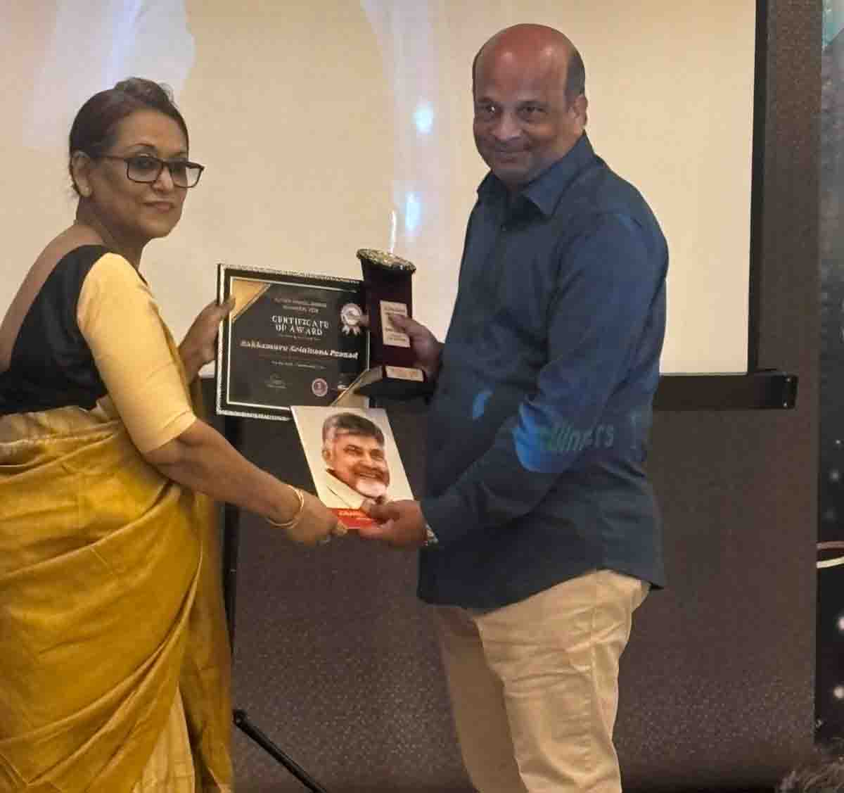 దార్శనికుడి ఆలోచనలకే జాతీయ గౌరవం.. ‘చంద్రబాబు X.O’ పుస్తకానికి ప్రతిష్ఠాత్మక అవార్డు