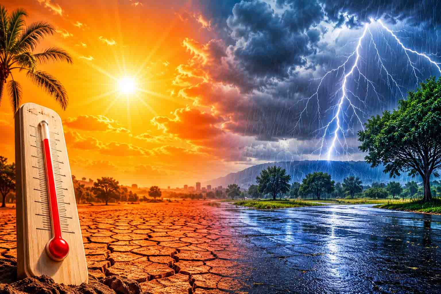ఏపీలో డేంజర్ హీట్‌వేవ్.. 46°C వరకు ఉష్ణోగ్రతలు, పిడుగులతో వర్షాల హెచ్చరిక