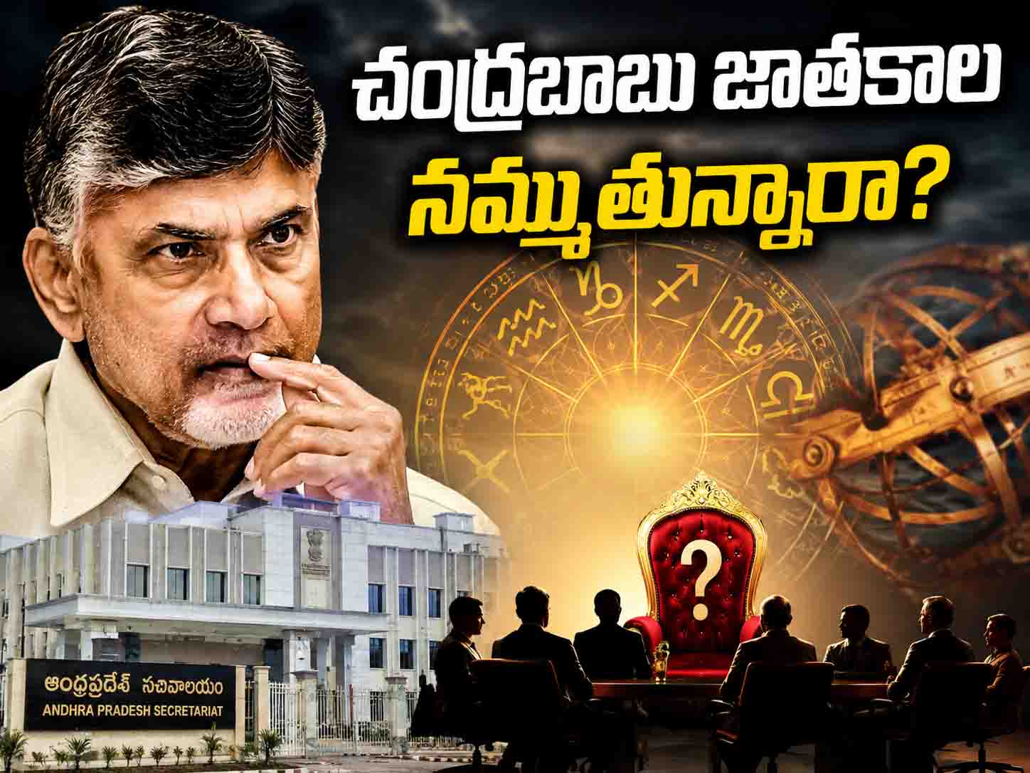 చంద్రబాబు జాతకాలను నమ్ముతున్నారా? మంత్రివర్గ విస్తరణ ఆలస్యంపై ఆసక్తికర ప్రచారం